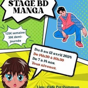 Stage BD manga à Villejuif