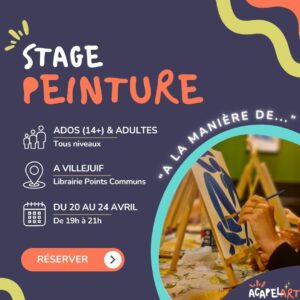 Stage Peinture “À la manière de…” - Villejuif