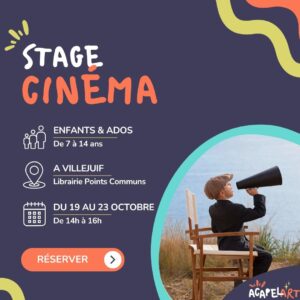 stage cinema enfants ados villejuif toussaint 2026